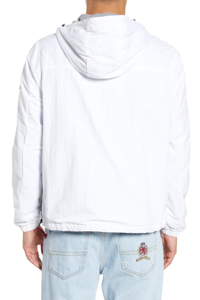 TJM Nylon Hooded Anorak, Alternate, color, CLASSIC WHITE