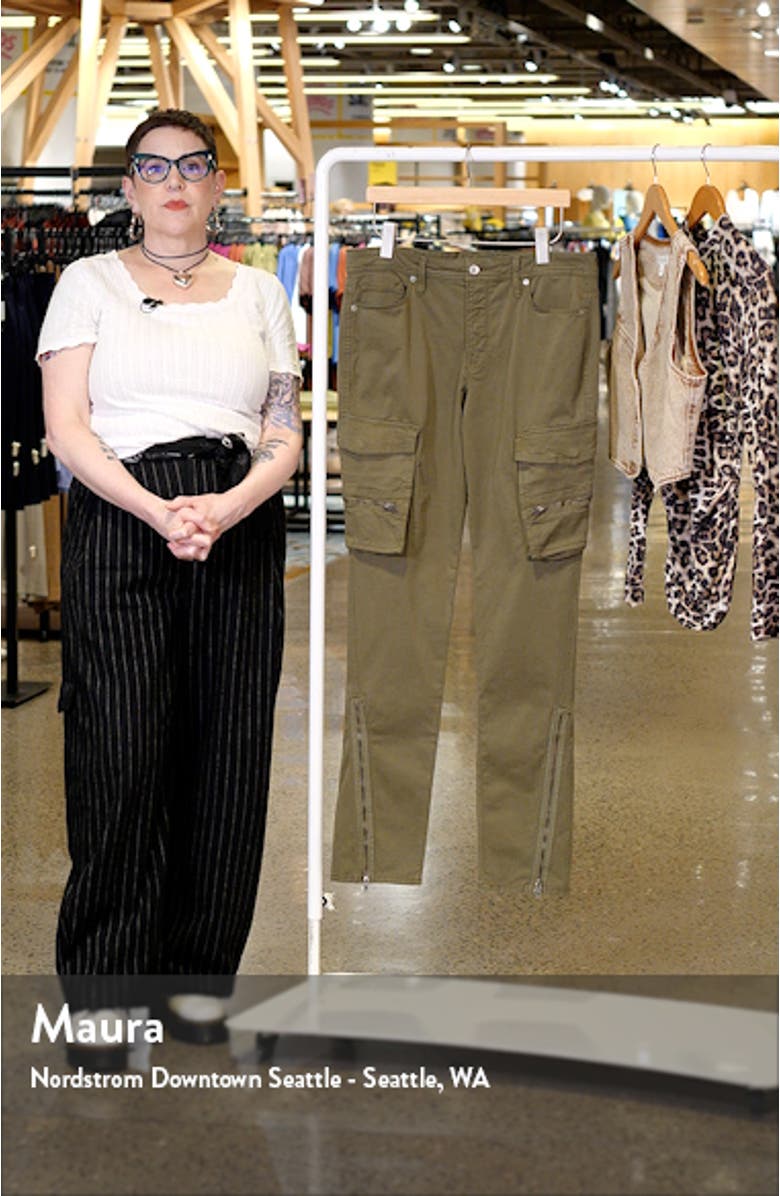 Skinny Twill Cargo Pants, sales video thumbnail