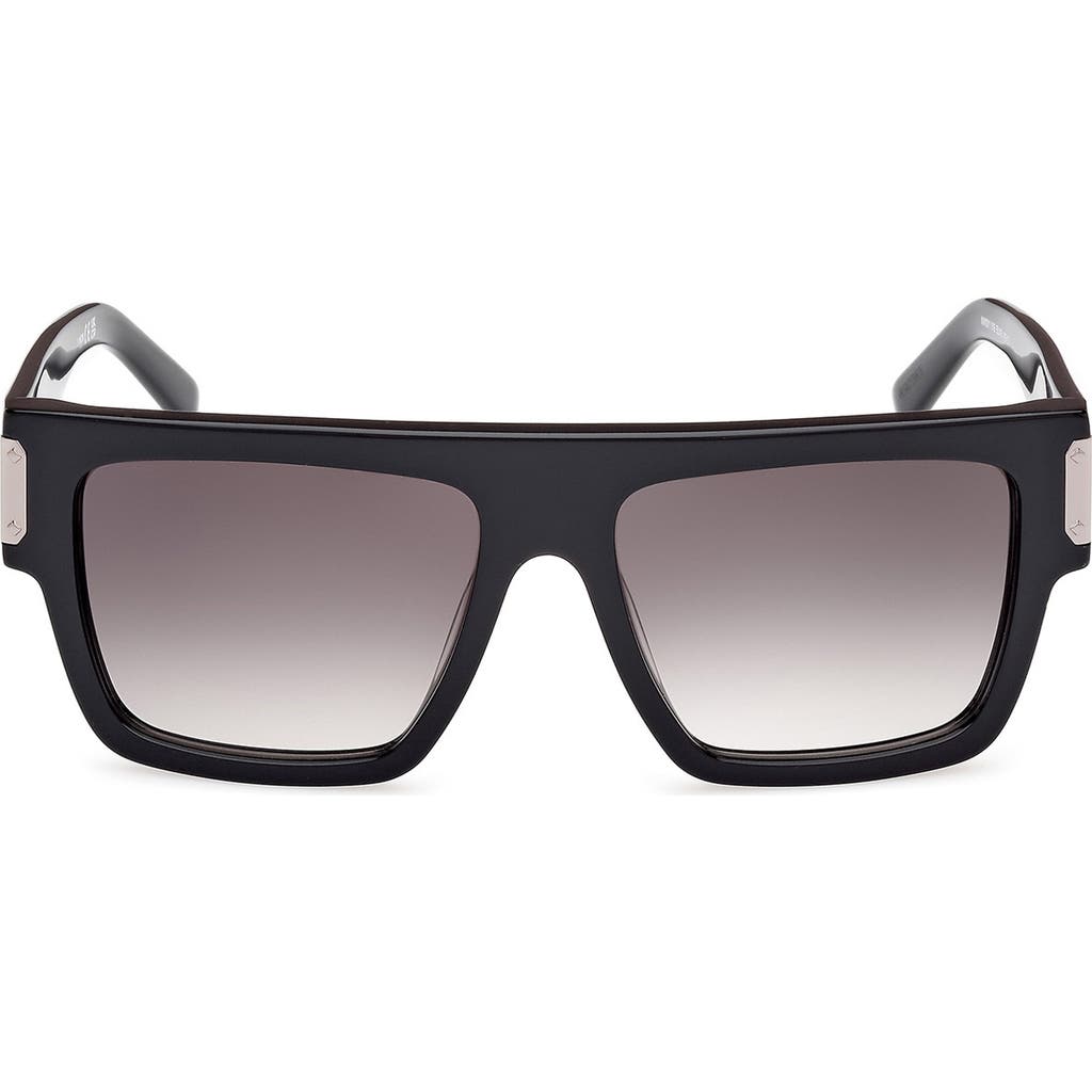 Mcm 54mm Rectangular Sunglasses In Black