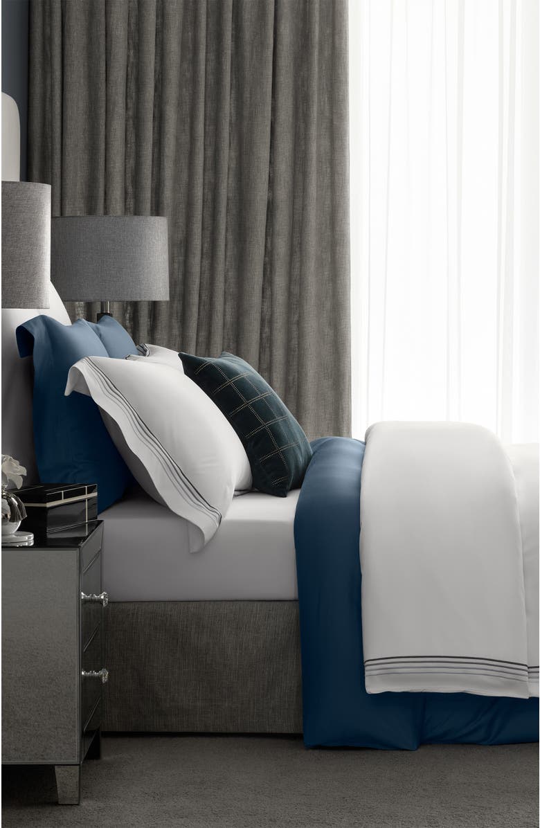 Togas Linari duvet cover, Alternate, color, White