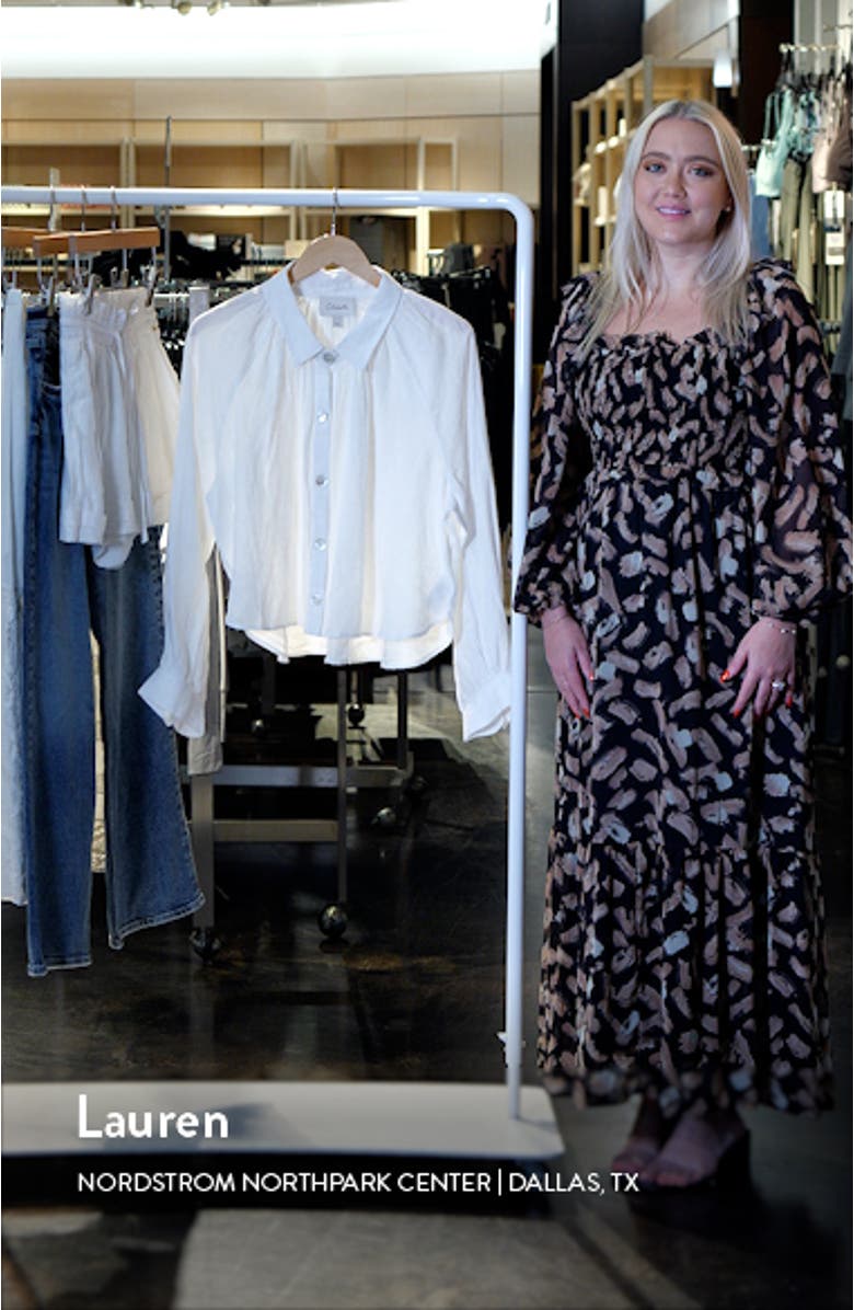 Negara Linen Button-Up Shirt, sales video thumbnail