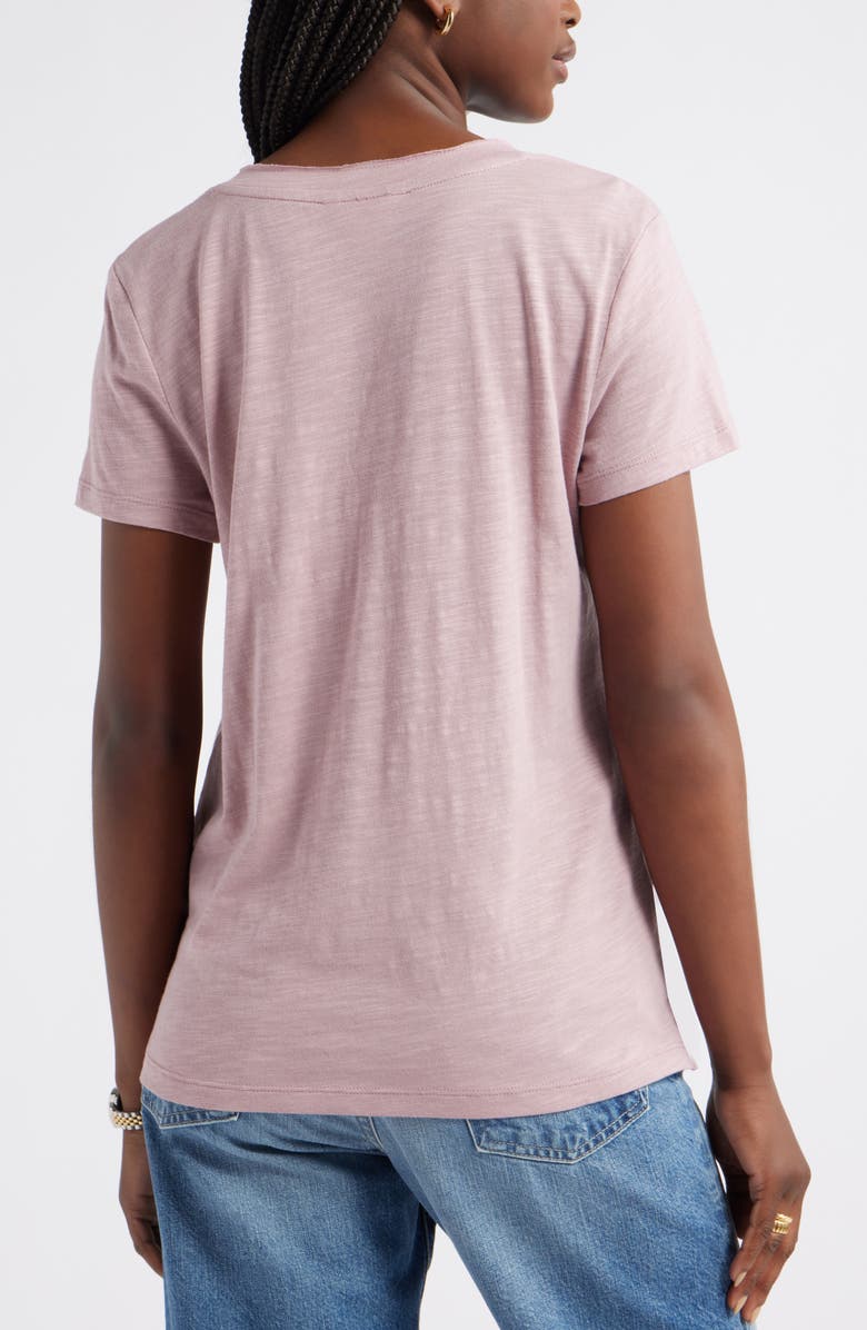 Cotton & Modal V-Neck T-Shirt
