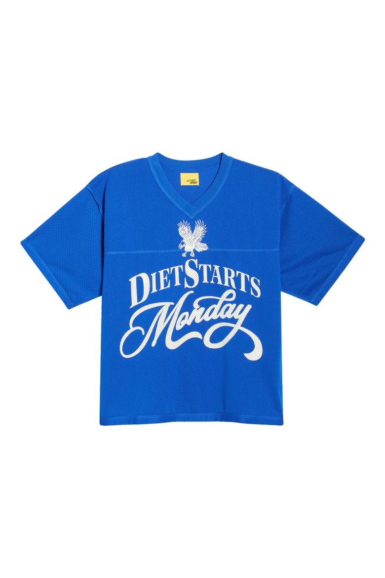 State Champs Mesh Practice Jersey, Alternate, color, BLUE/ WHITE