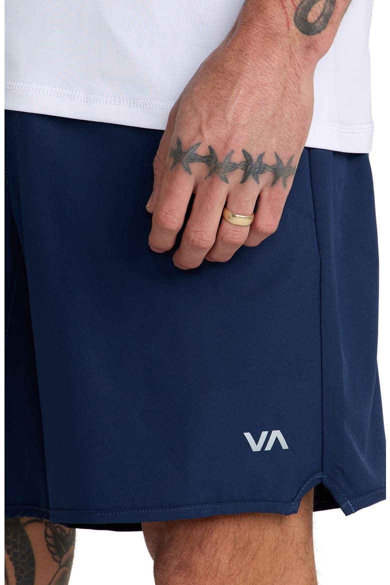 Yogger Stretch Shorts, Alternate, color, MIDNIGHT