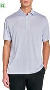 CONSTRUCT Regular Fit Micro Floral Dot Recycled Performance Golf Polo