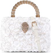 Kurt Geiger London Mini Kensington Sequin Top Handle Bag