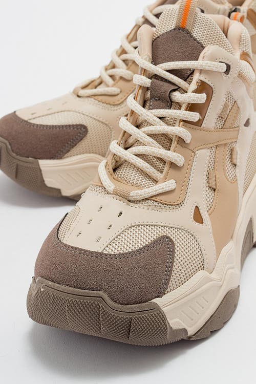 Prologue Shoes Lowel Sneaker Boot In Brown