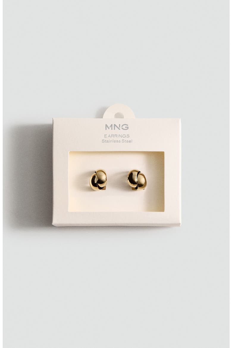 Geometric Stud Earrings, Alternate, color, GOLD