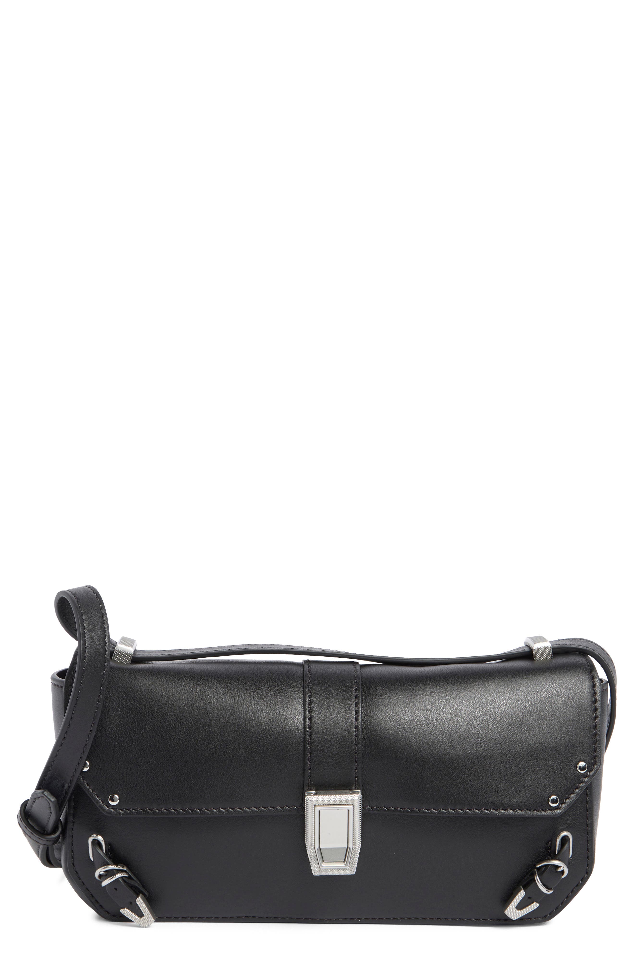 rag & bone Max Leather Convertible Shoulder Bag, Main, color, 