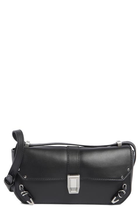 Max Leather Convertible Shoulder Bag