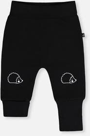 Deux par Deux Organic Cotton Hedgehog Foldover Waist Evolutive Pants