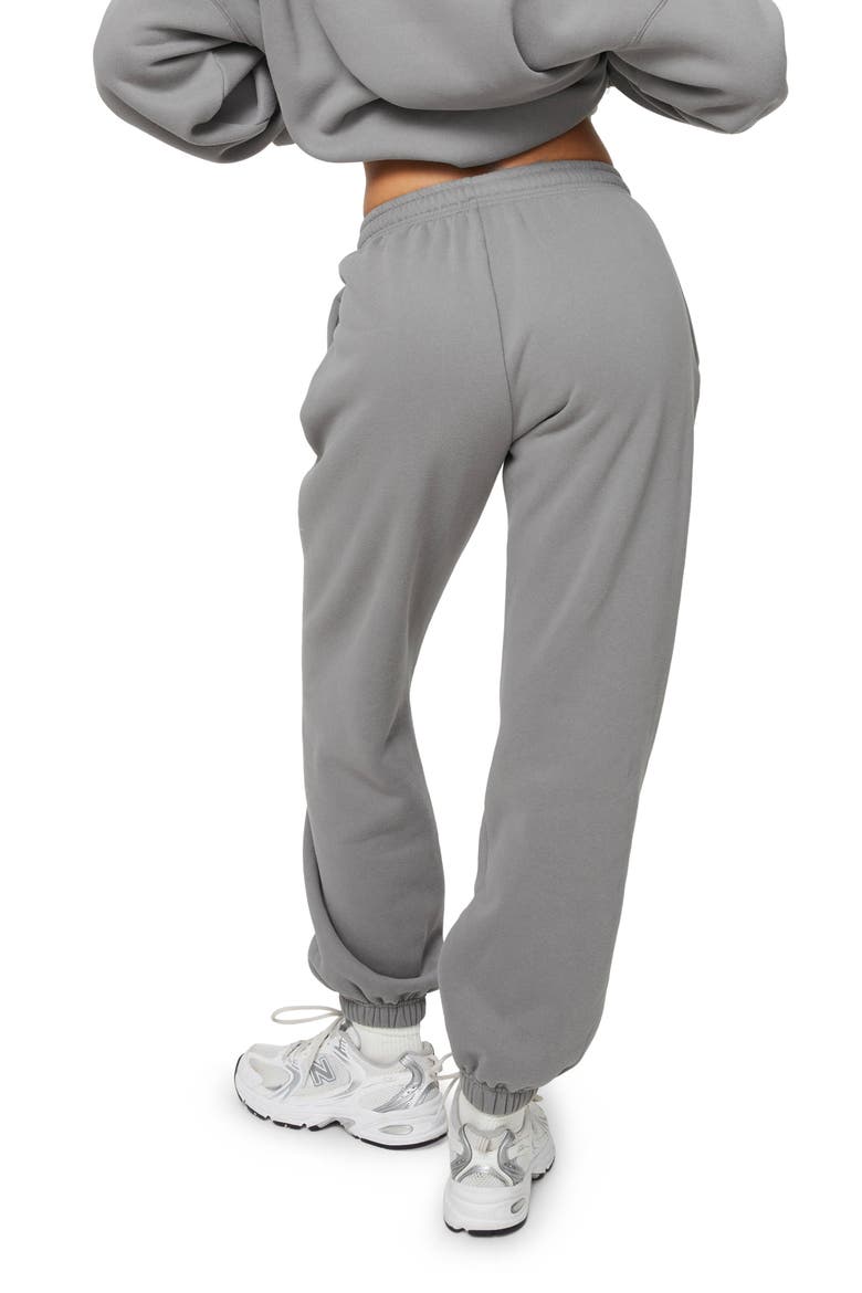 Renna Recycled Cotton Blend Sweatpants, Alternate, color, CHARCOAL