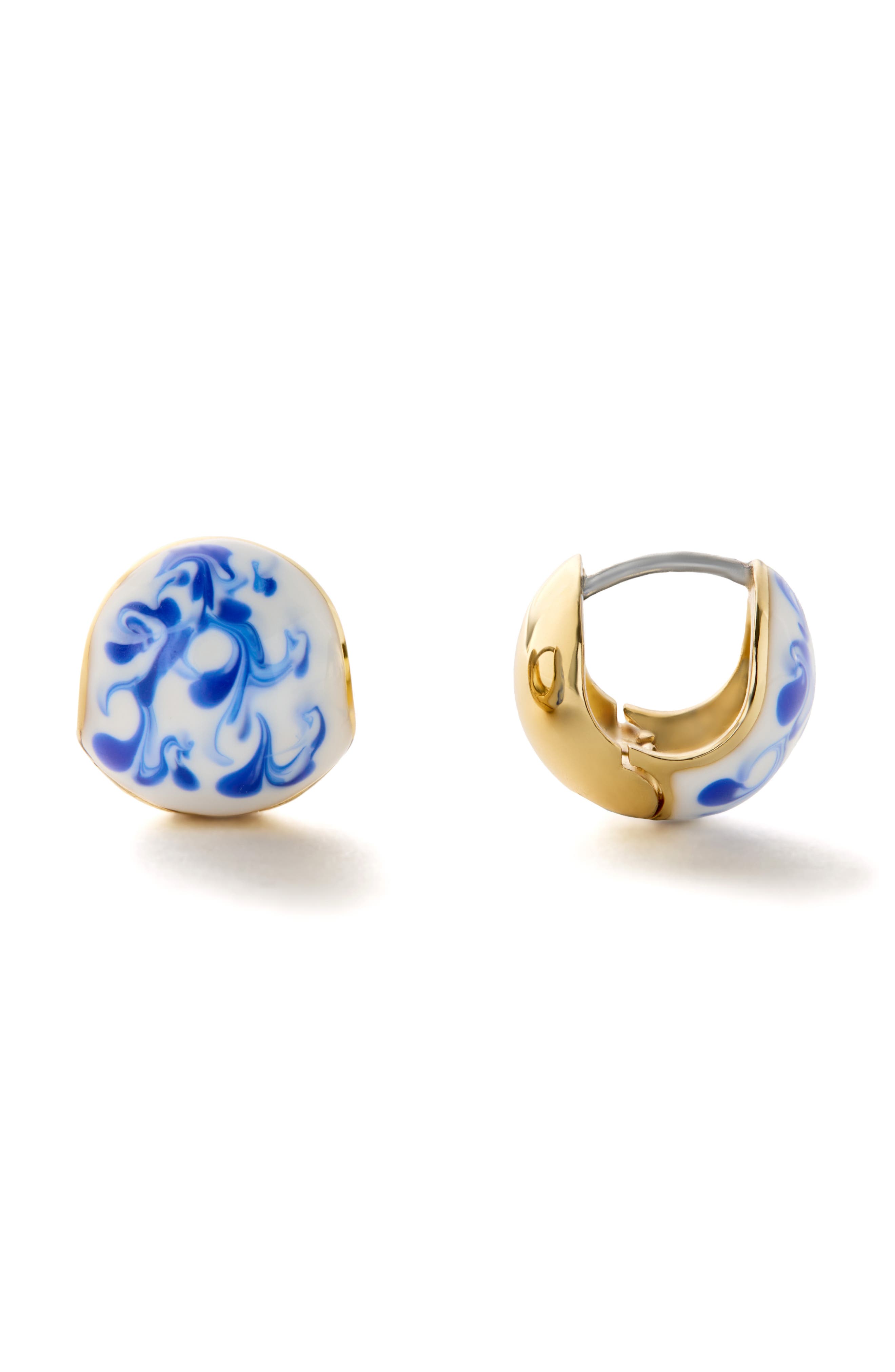 selected Marble Blue/ Gold