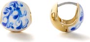 Ana Luisa Statement Earrings - Mini Abby Marble Blue