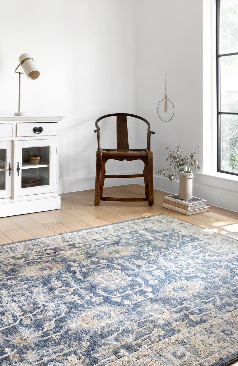 LOLOI II Teagan Accent Rug - Denim/Pebble, Alternate, color, Denim / Pebble
