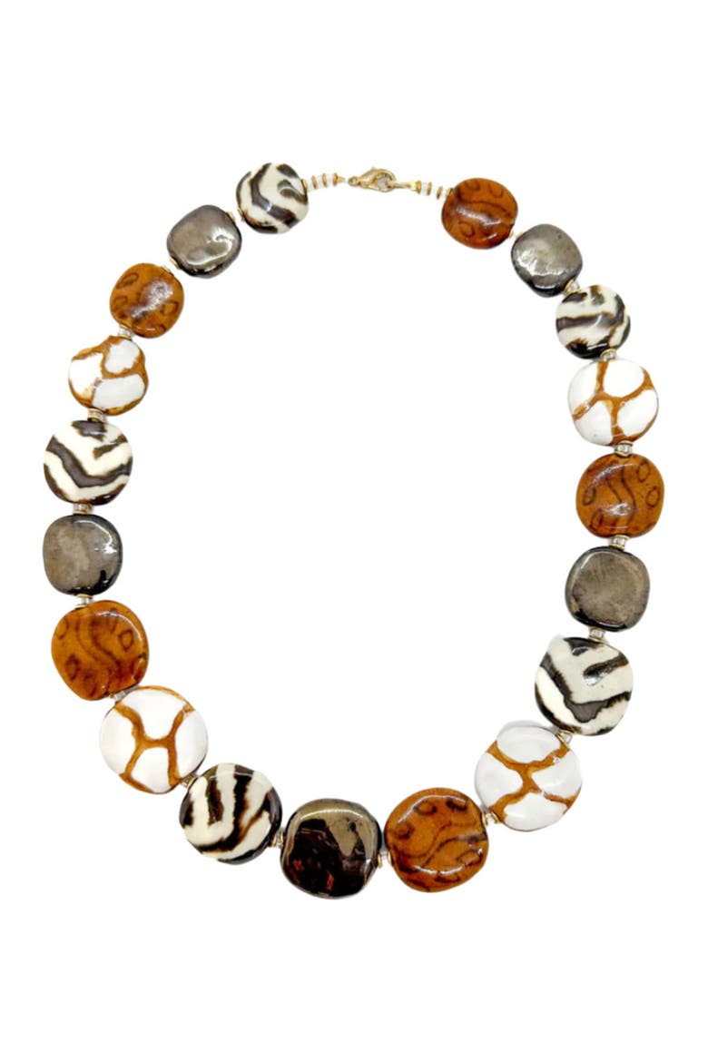 Earth Collection - Safari Sunrise Necklace - 22'', Main, color, Multi