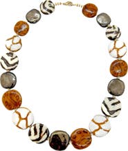 Kazuri Earth Collection - Safari Sunrise Necklace - 22''