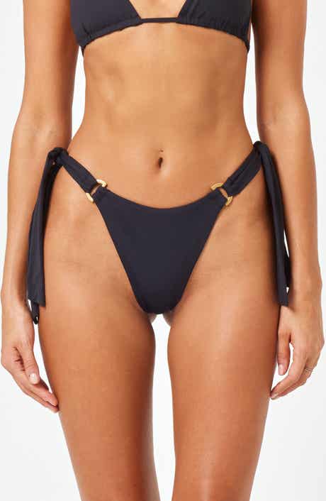 LSPACE Kiki Tanga Side Tie Bikini Bottoms