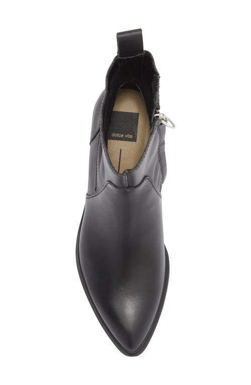 Dolce Vita Briele Pointed Toe Bootie In Black
