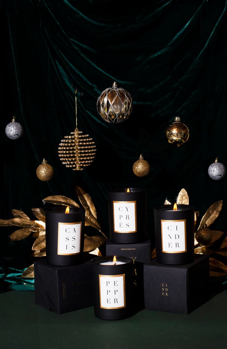 BROOKLYN CANDLE STUDIO Brooklyn Candle Holiday Edition Noir Candle, Alternate, color, 