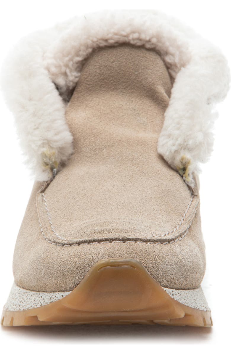 275 Central Quinn Genuine Shearling Lined Sneaker Boot, Alternate, color, Sand