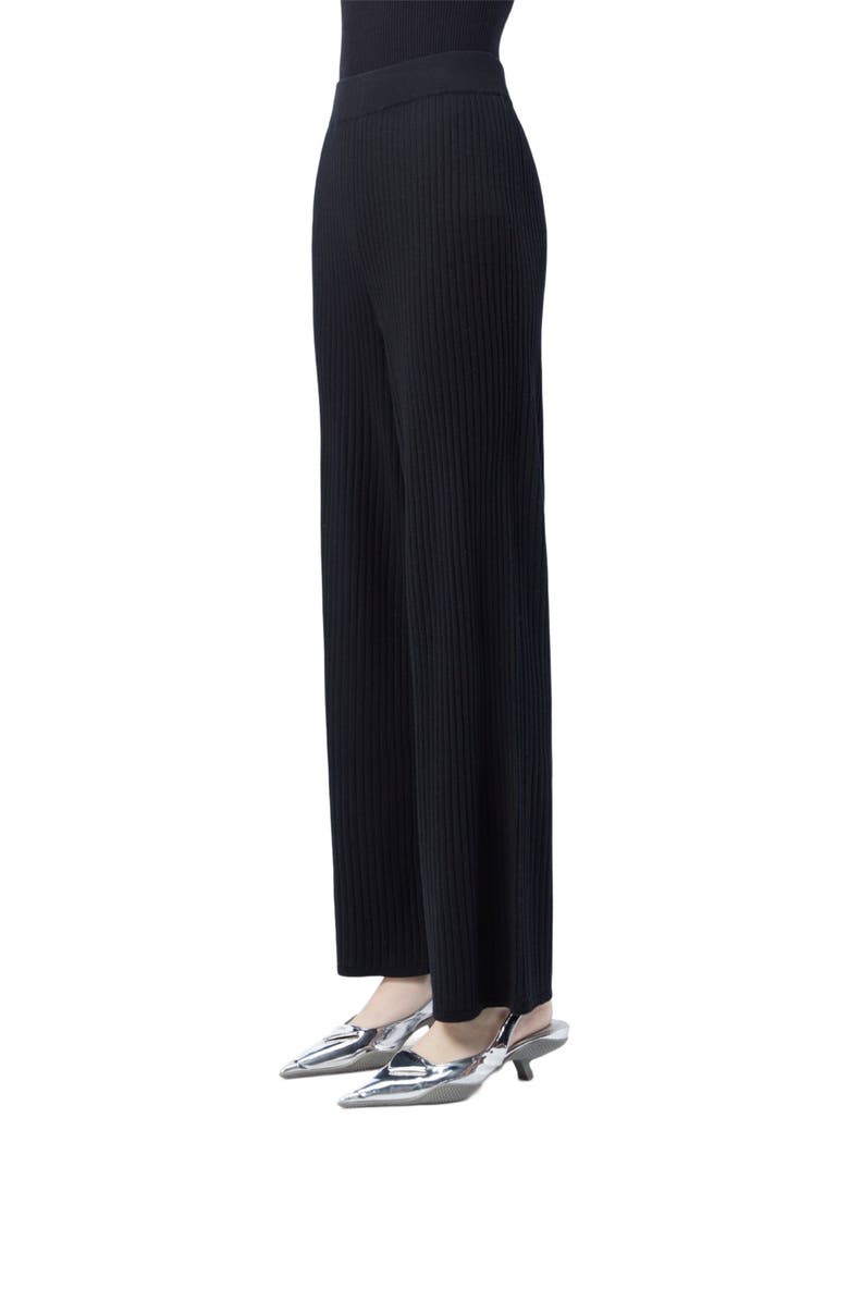 GOBI Mongolian Cashmere Rib-Knit Silk Cashmere Blend Pants, Alternate, color, 