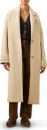 Faherty Atlantic Wool Blend Knit Coat