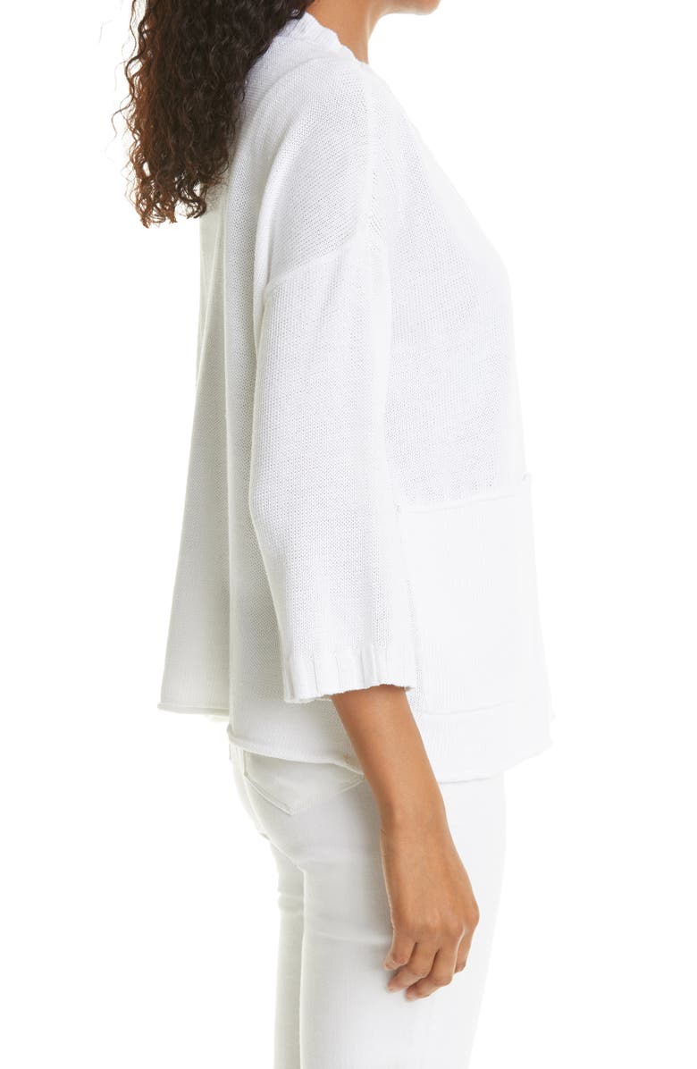 Eileen Fisher Open Front Cardigan, Alternate, color,