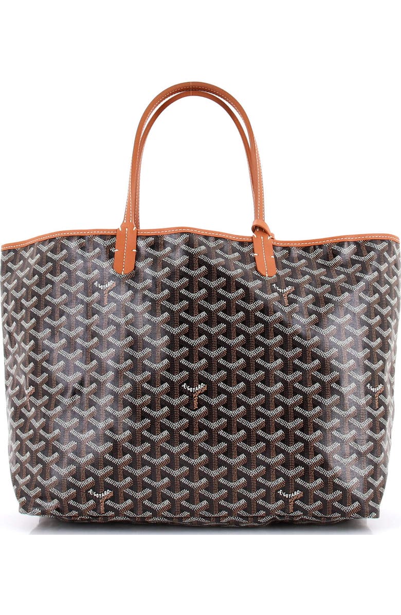 Pre-Owned Goyard Saint Louis Tote Coated Canvas PM, Alternate, color, Brown