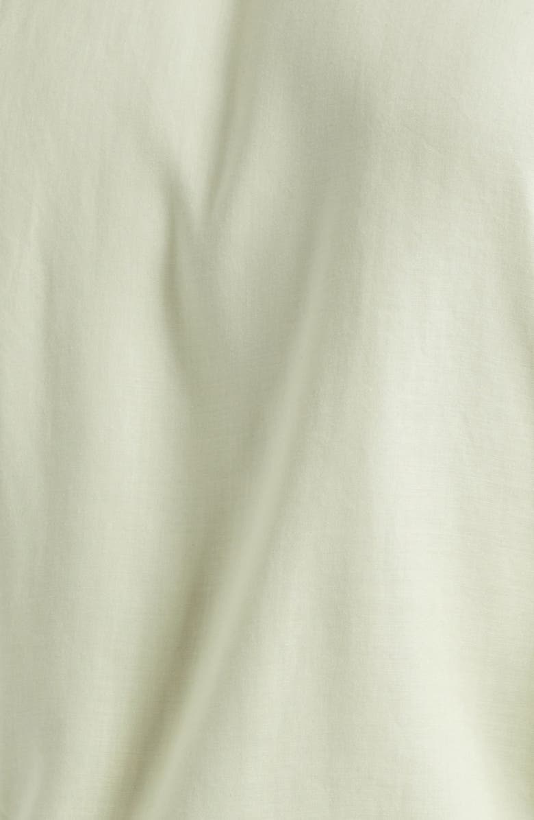 TOM FORD Light Fluid Gabardine Button-Down Shirt, Alternate, color, Vanilla