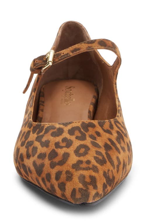 Seychelles Pardon Me Pointed Toe Mary Jane Flat In Brown