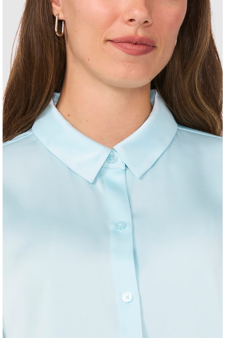 Button-Up Shirt, Alternate, color, ICED AQUA