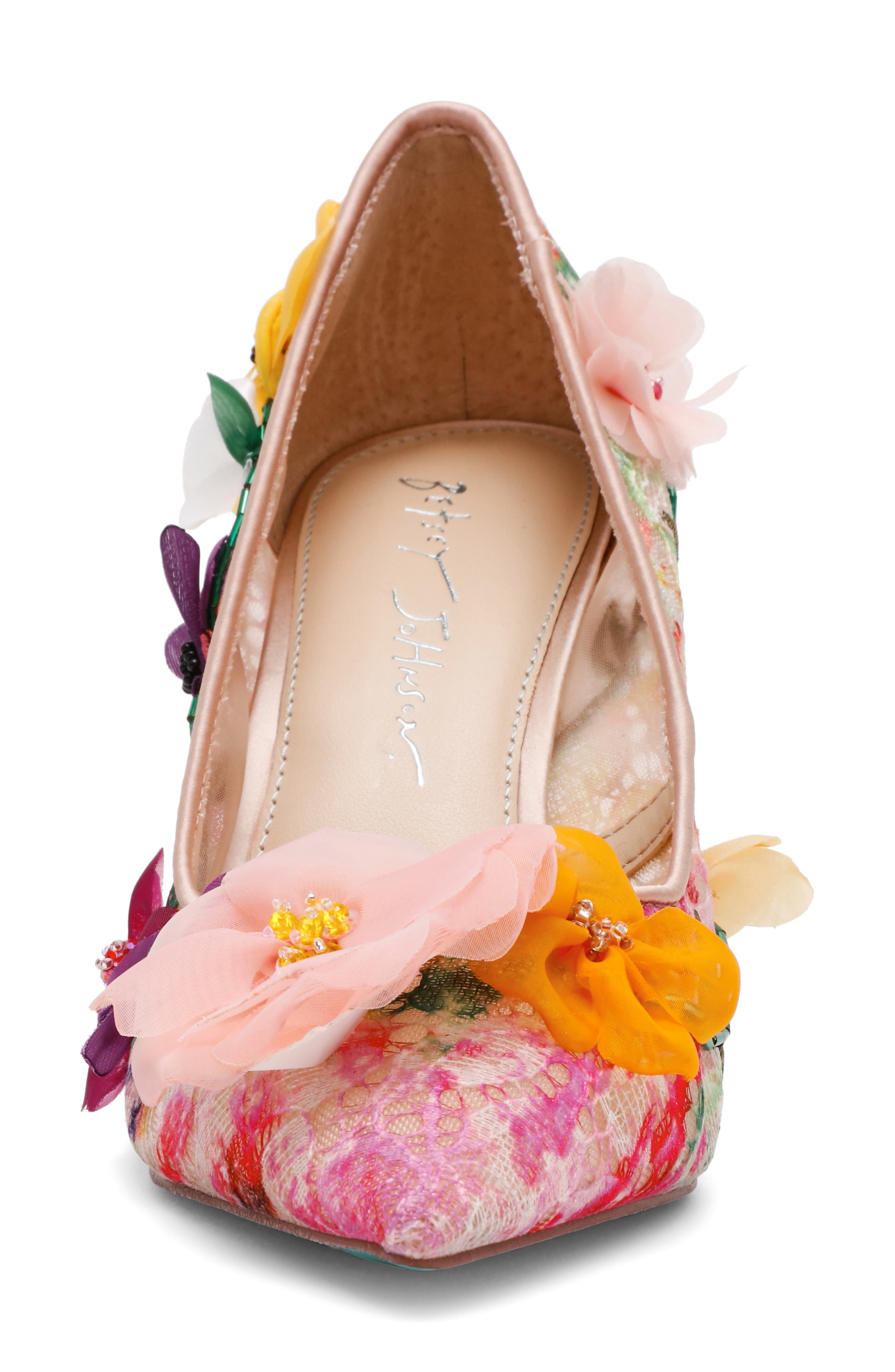 Darcy Pointed Toe Pump, Alternate, color, PINK MULTI