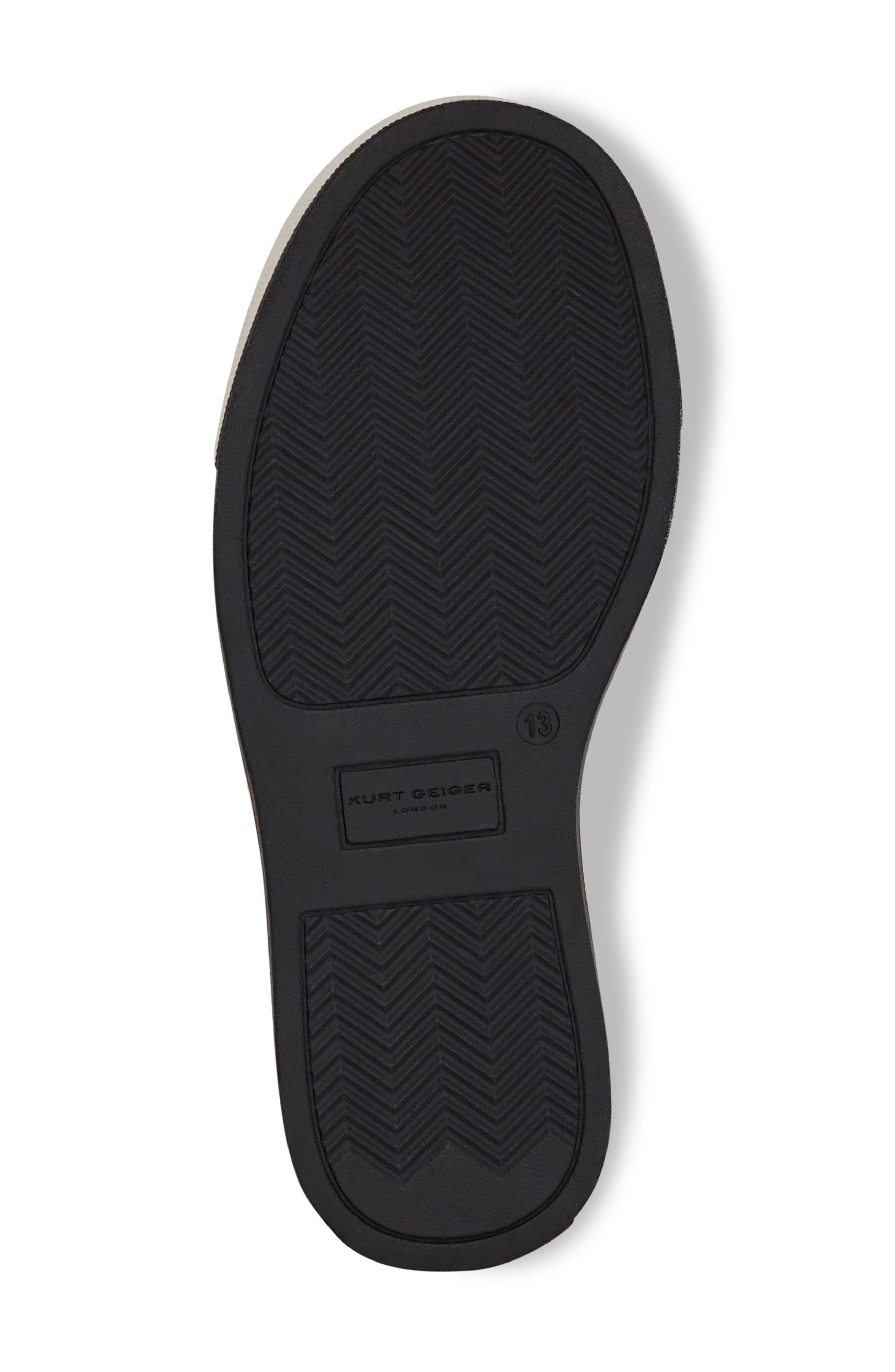 Kurt Geiger London Kids' Mini Southbank Sneaker, Alternate, color, Black Multi