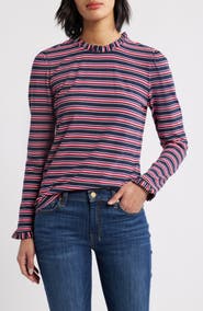 Caslon® Ruffle Detail Top