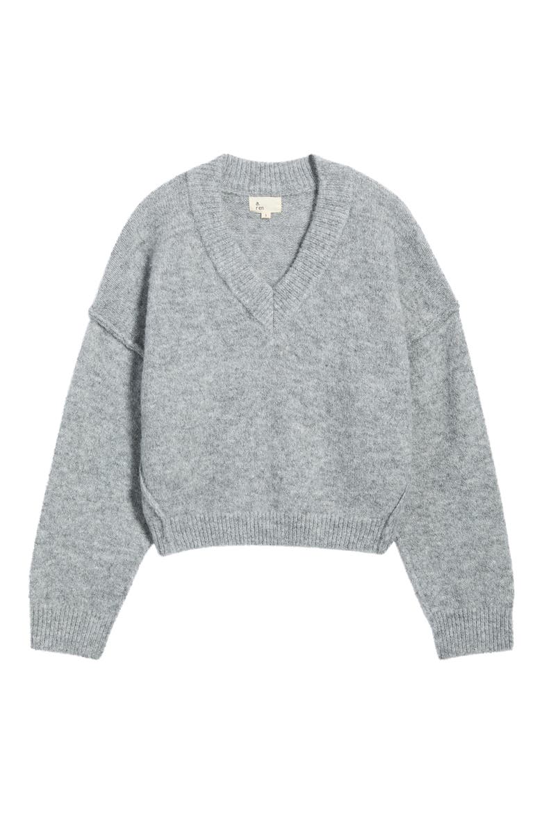 Braylee Sweater, Alternate, color, HEATHER GREY