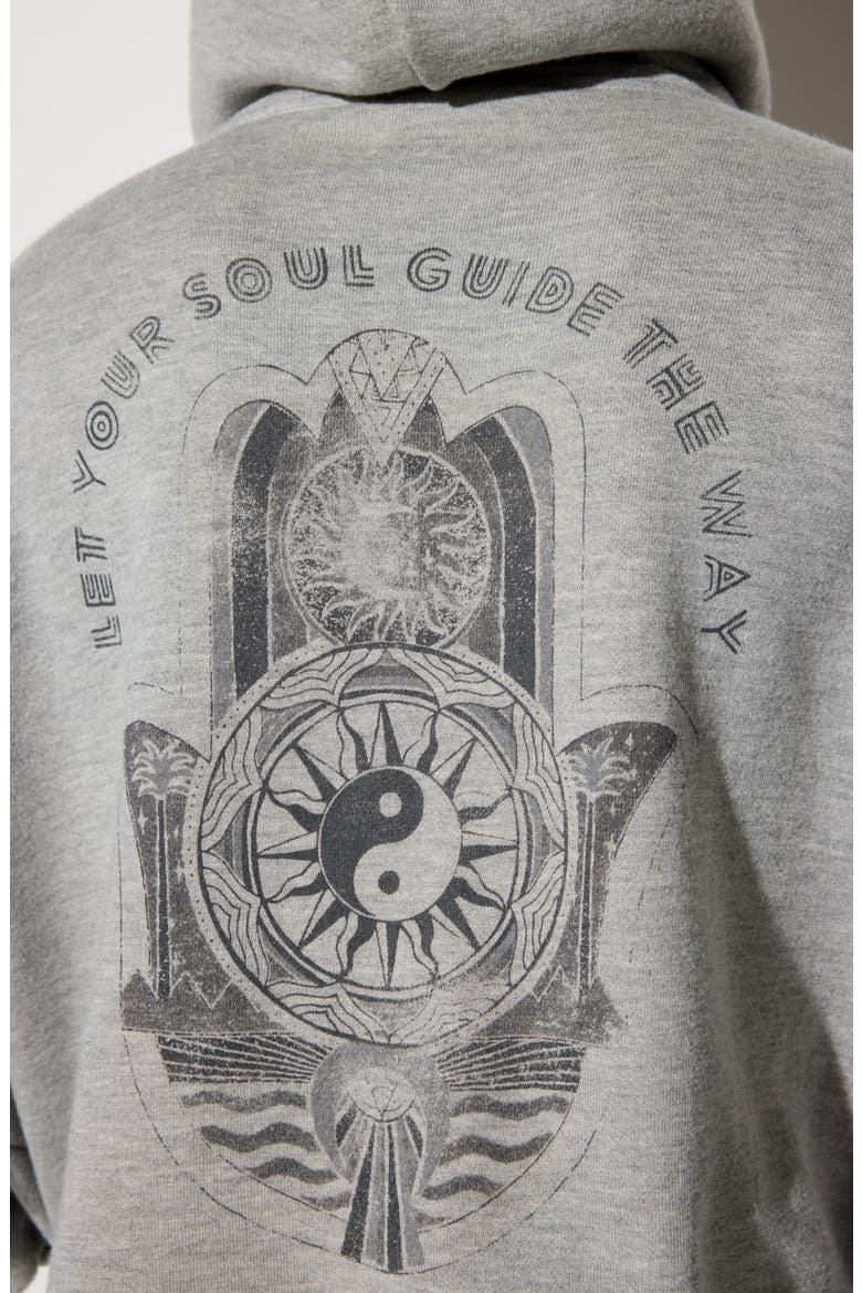 Soul Guide Muse Zip Hoodie, Alternate, color, LIGHT HEATHER GREY