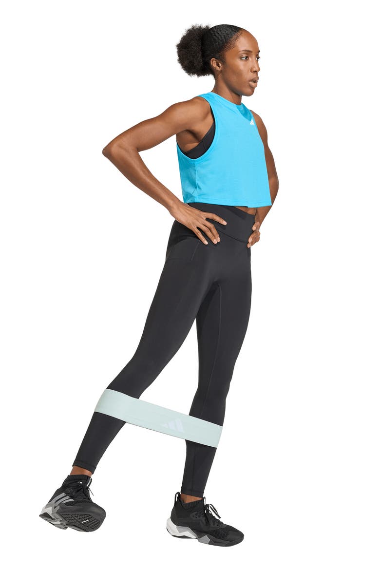 WE Performance Crop Tank Top, Alternate, color, LUCID AQUAMARINE/