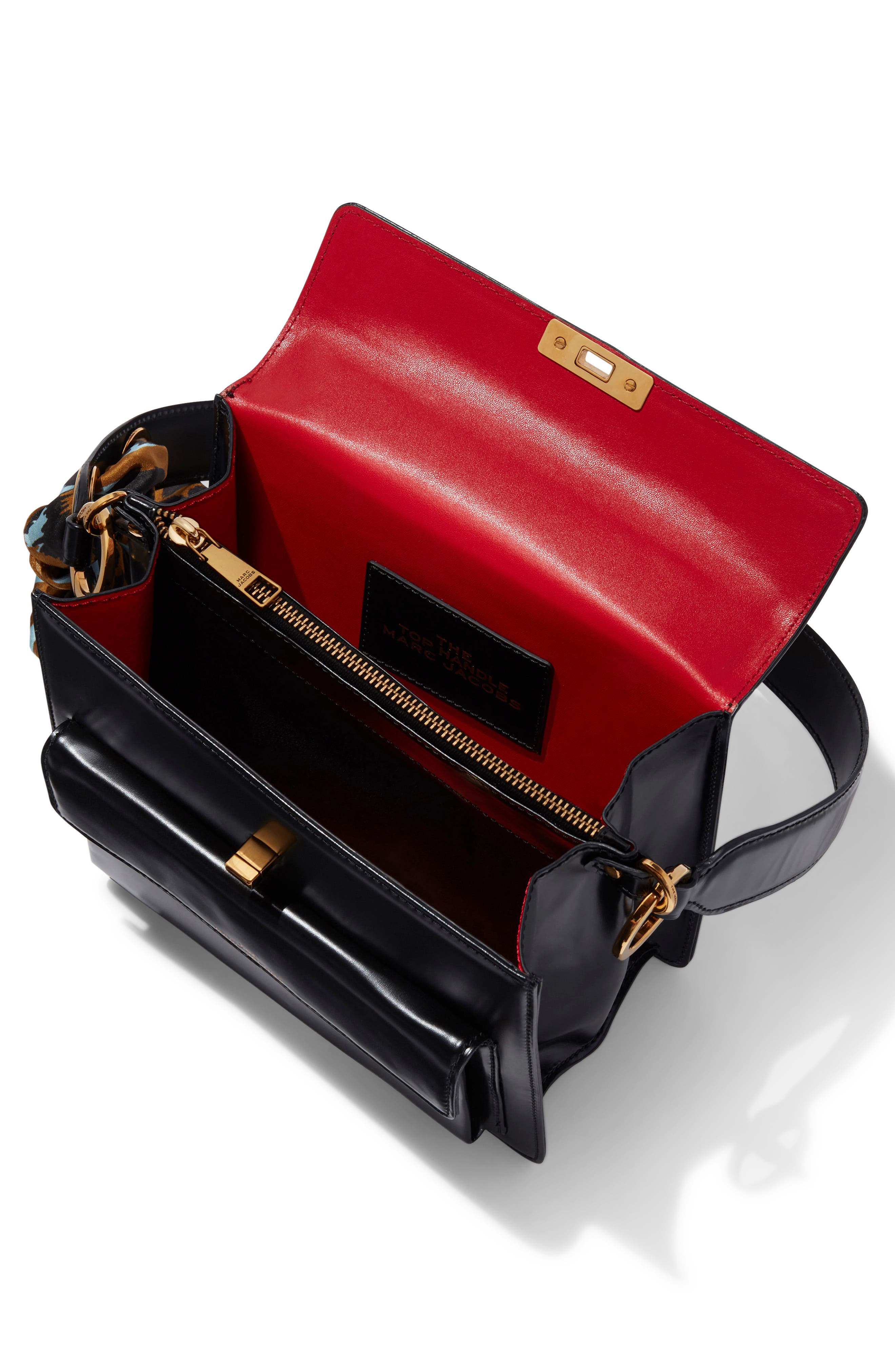 The Marc Jacobs The Uptown Leather Shoulder Bag, Alternate, color, 