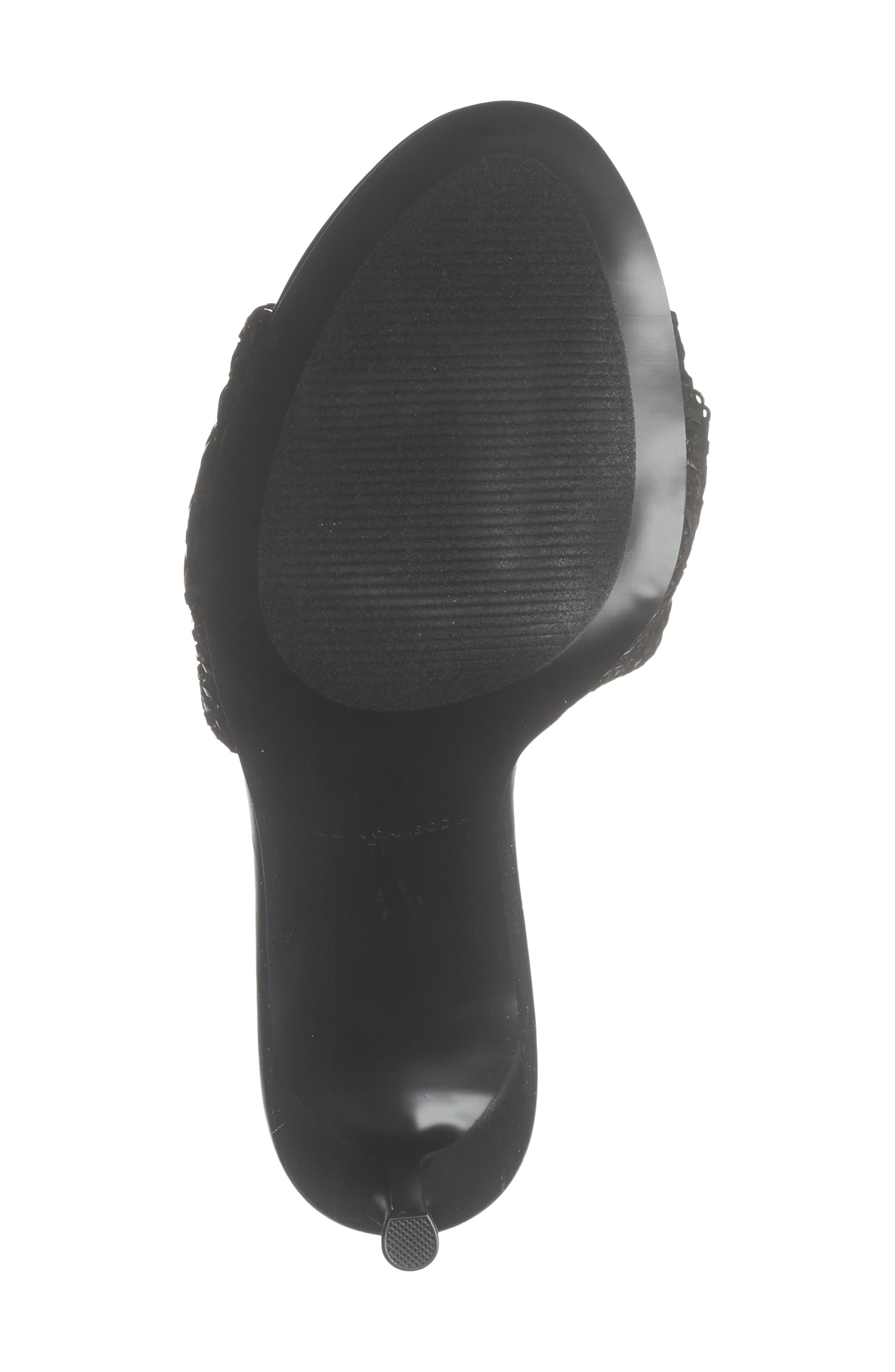 Steve Madden Russo Slide Sandal, Alternate, color, Black