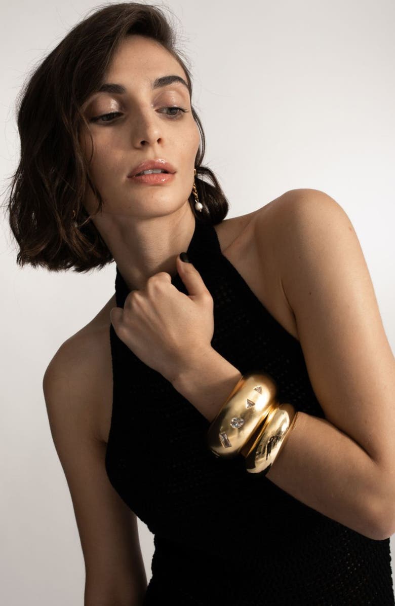 st. Moran Henri Bangle, Alternate, color, Gold