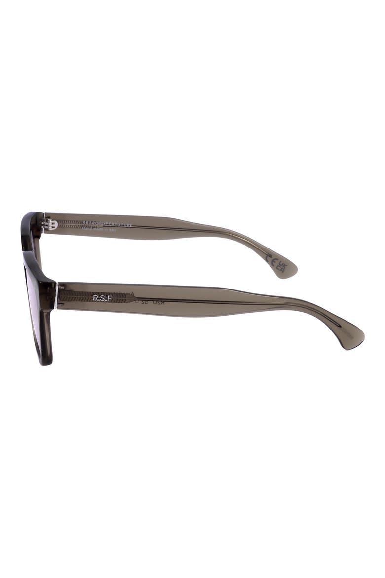 53mm Rectangular Sunglasses, Alternate, color, GREY