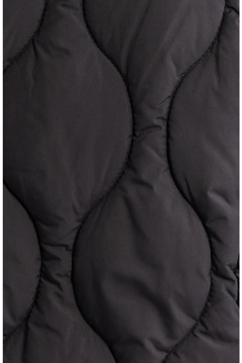 Quilted Jacket, Alternate, color, BLACK