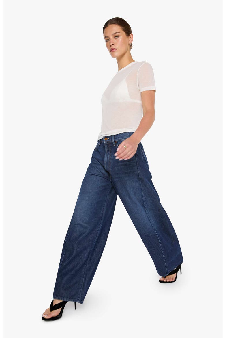 The Spoonful Nerdy High Waist Barrel Leg Jeans, Alternate, color, FRESH SQUEEZED