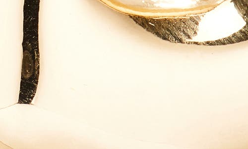 Cara Square Hoop Earrings In Gold