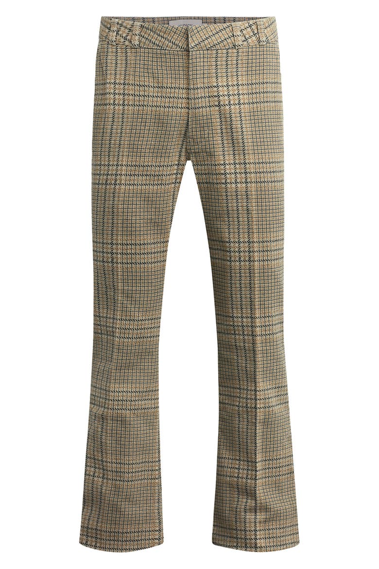 Walker Glen Plaid Bootcut Trouser Pants, Alternate, color, PLAID