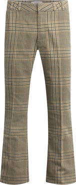Hudson Jeans Walker Glen Plaid Bootcut Trouser Pants