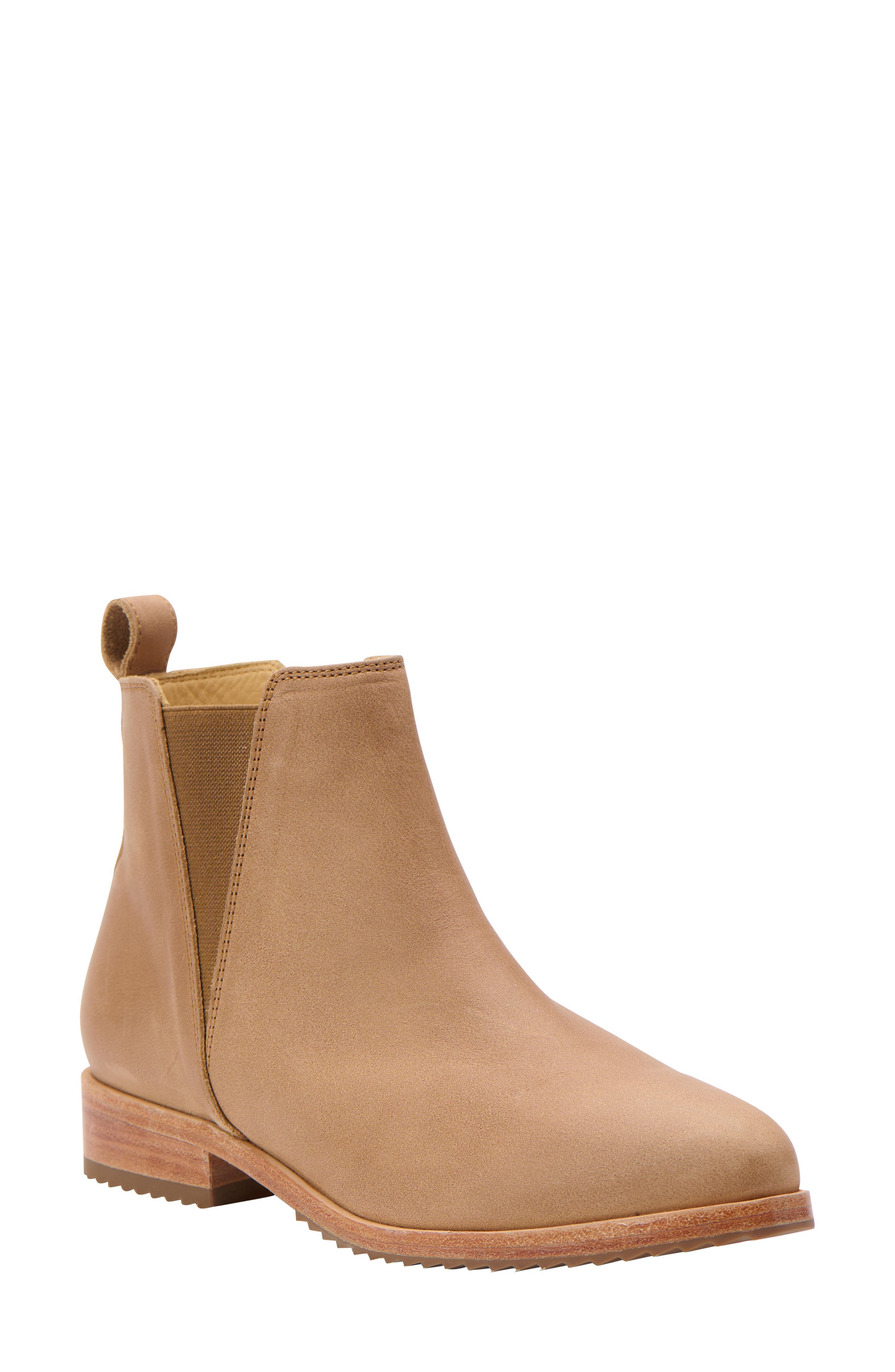 Eva Everyday Chelsea Boot, Main, color, ALMOND
