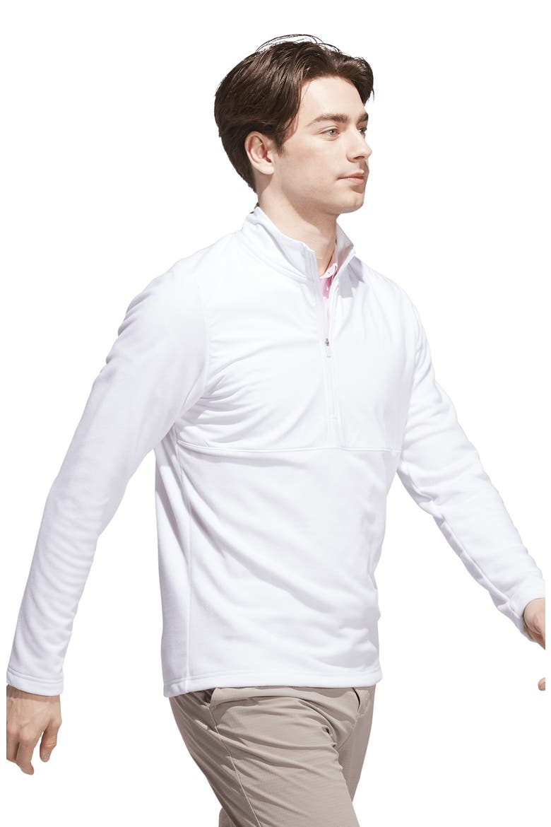 Ultimate Cozy Quarter-Zip Pullover, Alternate, color, WHITE