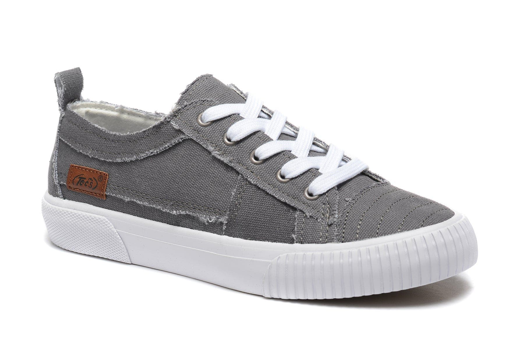 Women Canvas Style Comfy Sneakers, Main, color, Grey